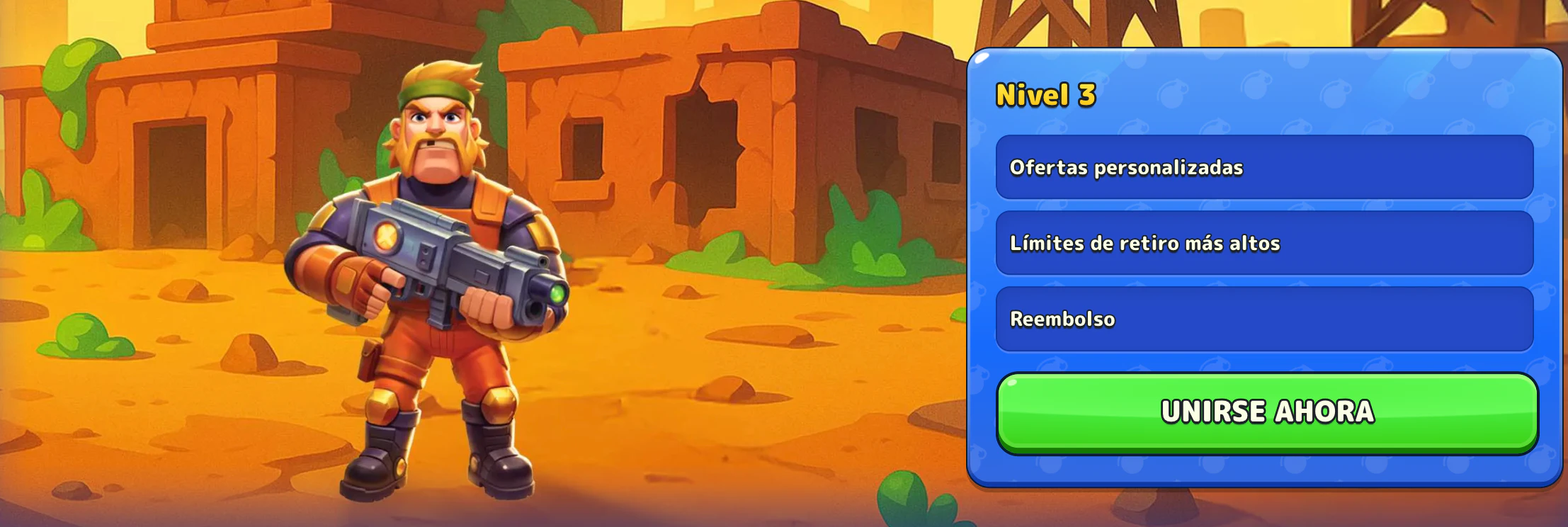 Club VIP y sistema de niveles para jugadores en Pistolo Casino